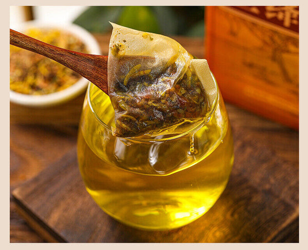 150g Three rejuvenating tea Qing Qian Liu corn husk mulberry leaf tea for health