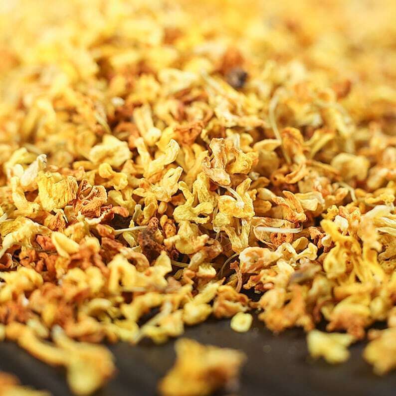 50g Golden Osmanthus Fragrans Flower Tea Sweet Olive Herbal Tea Secondary image