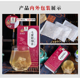 Seven Star Tea with Malt Hawthorn Yam Natural Weight Support Herbal Blend