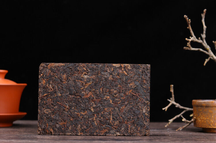 250g Dry Storage Ripe Tea Menghai Golden Bud Mellow Golden Aged Pu'er Ripe Tea