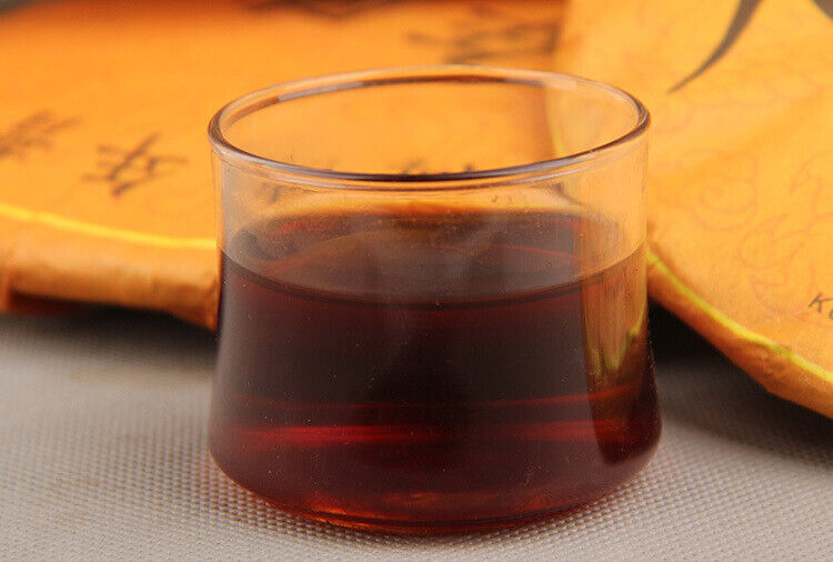 Yunnan Pu'er Ripe Tea Cake 357g Yunnan Pu'er Tea Cake Healthy Drink