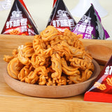 Crispy Shrimp Flavor Rolls Nostalgic Snack Mini Pack Seafood Crunchy Bites