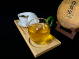357g Yunnan Pu'er Raw Tea Cake Baiying Mountain Ancient Pure Material Raw Tea