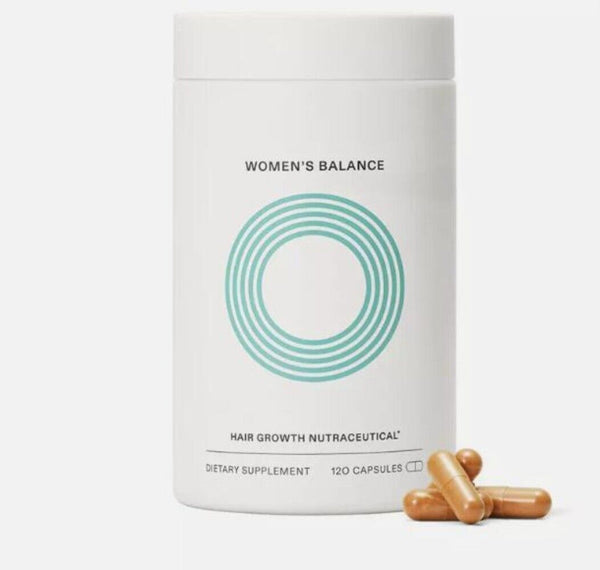 New! Women's Balance Hair Growth Ages 45 Dermatologist Recommend  120Capsules