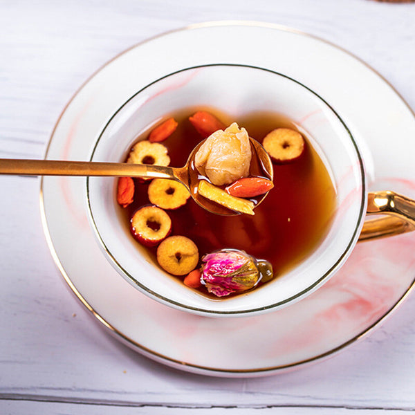 Longan Black Sugar Ginger Red Date Tea 12gx15 Bags Women Herbal Blend
