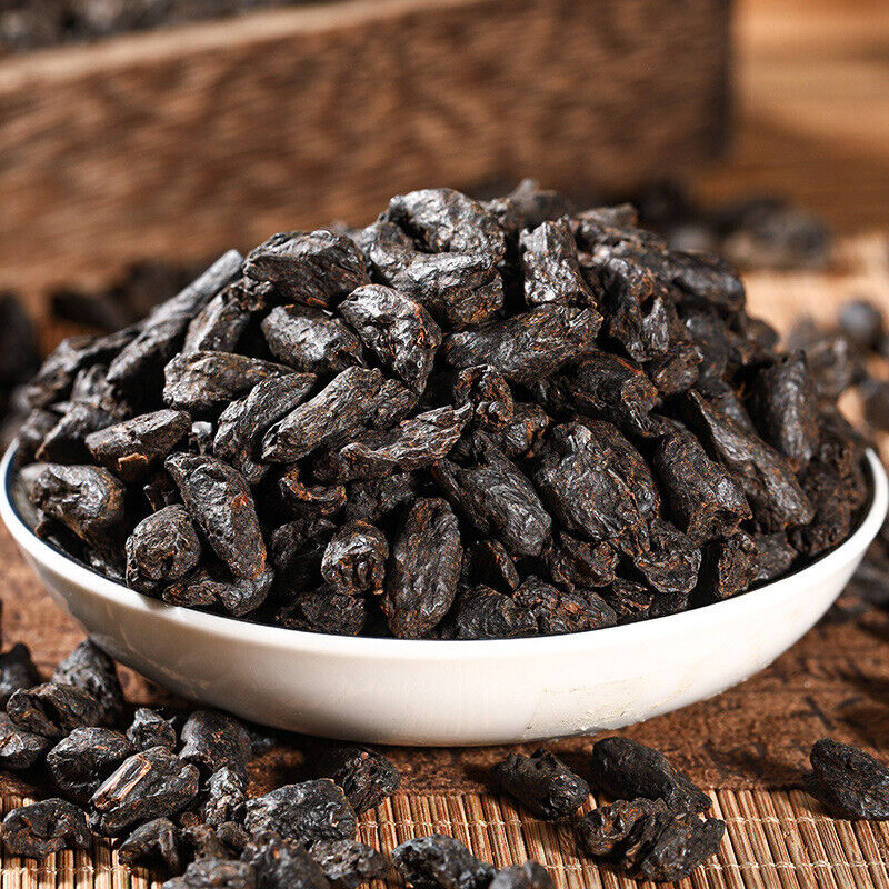 250G Yunnan Pu'er Ripe Tea Glutinous Rice Fragrant Tea Fossil Broken Silver Tea