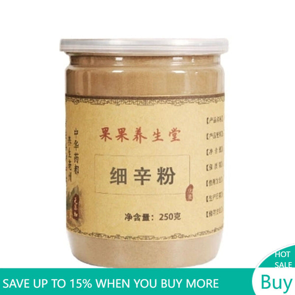 250g Xi Xin powder wild ginger Chinese herbal medicine 100% pure 8.8oz