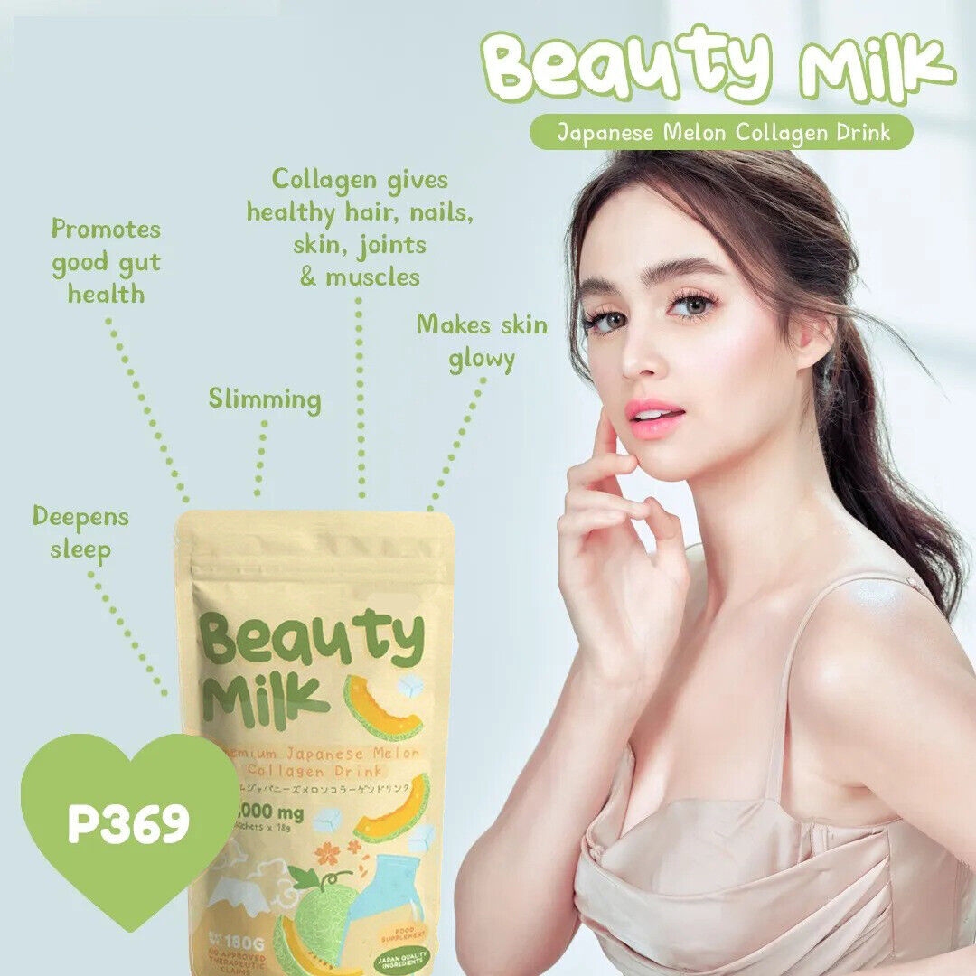 Natural Cantaloupe Powder 180g/bag Beauty Milk Collagen Powder Solid Drink