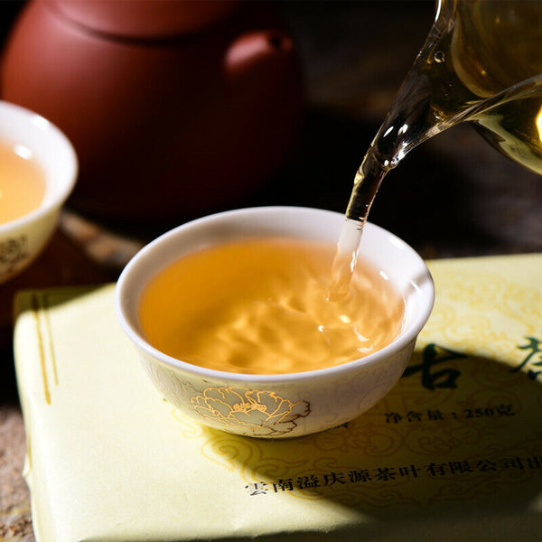 Green Tea Brick Healthy Drink  Organic Pu-Erh Tea Ancient  Pu'er 250g/8.8oz