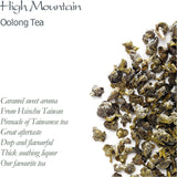 Oolong Tea - Taiwanese High Mountain Green Oolong - Tieguanyin Wu Long Tea 100g