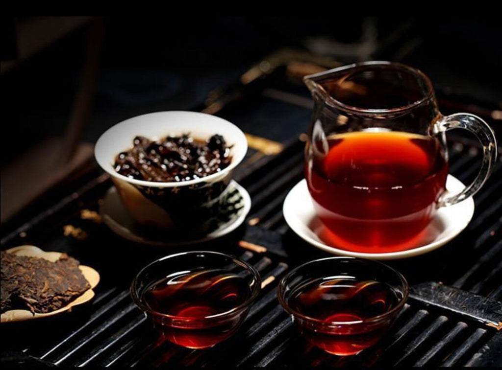 Yunnan Ripe Puerh Wishful Cake 357g Top Class Cooked Shu Premium