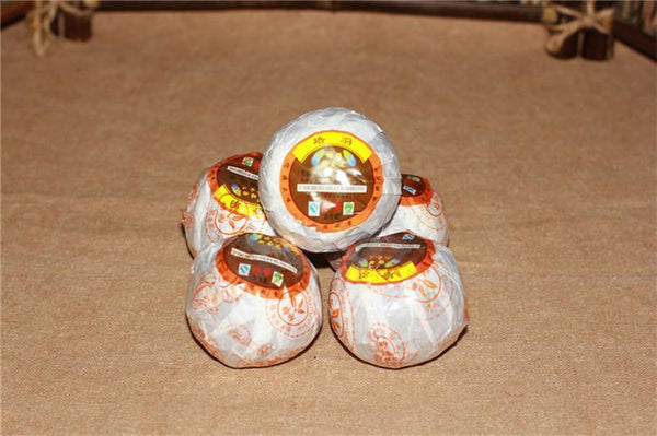 250g Yunnan Tea Pu'er Tea Orange Puer Cooked Tea Tangerine Peel Packaging Puerh