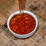 Great Value Yunnan Pu'er Tea Cake Ice Island 357g Tea Tree King Ripe Pu'er Tea