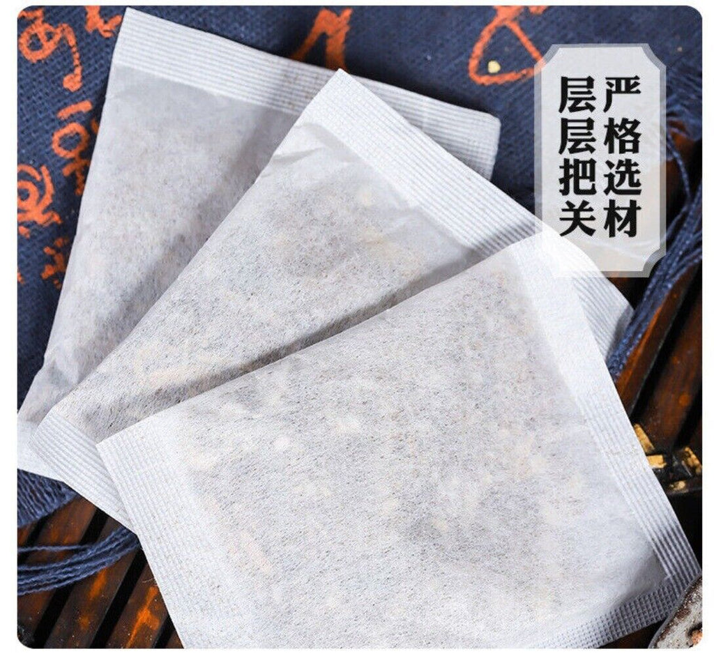 Ginseng Five Treasure Tea with Goji Polygonum Natural Mens Vitality Herbal Blend