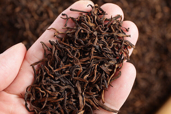 Yunnan Puerh Tea Menghai Golden Bud Palace Cooked Tea Loose Tea 500g