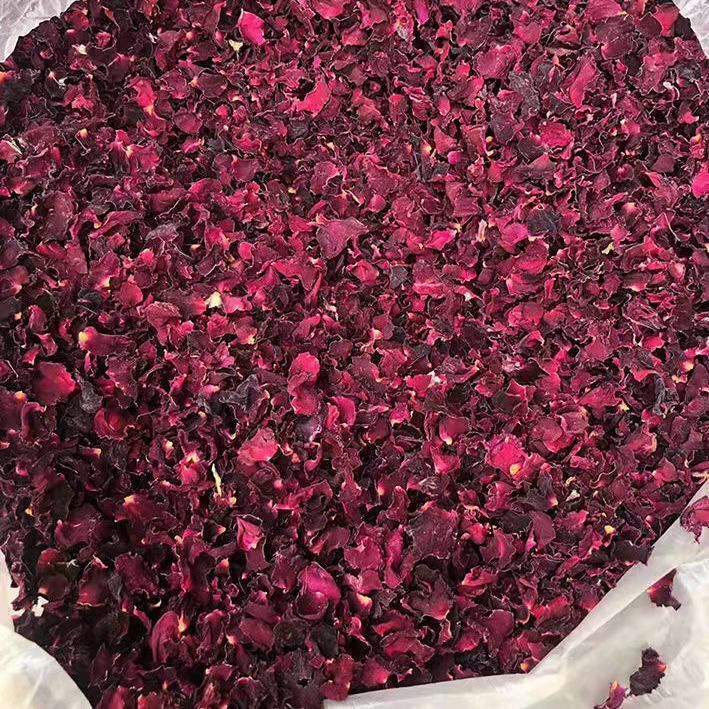 Premium Ink Red Rose PetalsEdible PetalsBulk French Ink Red Roses Secondary image