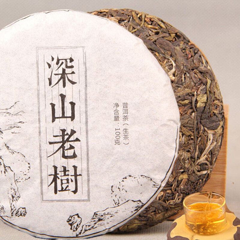 Puerh Tea Cake Handmade Puer Tea 100g Raw Pu Erh Tea Ecology Old Tree Green Tea Secondary image