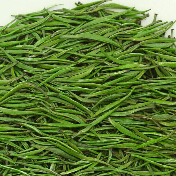 LEPINLECHA 100g Ming Qian Silver Jar Que She Sparrow's Tongue Chinese Green Tea