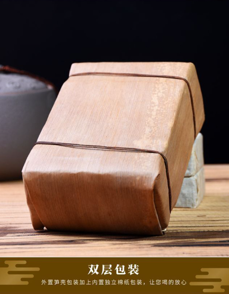 Yunnan Puerh Tea Ripe Tea Brick Tea Yiwu Tea Brick 500g/1.1lb
