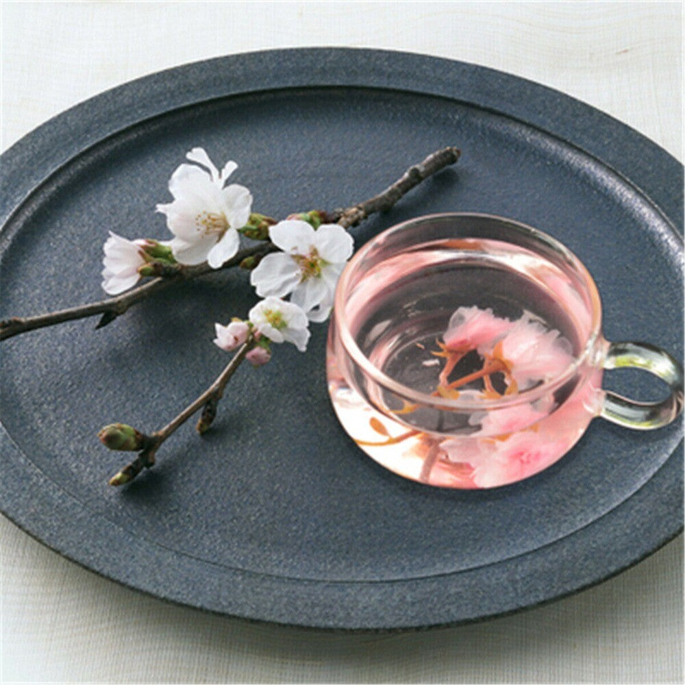 Japanese Salted Cherry Blossom Tea Pink Sakura Cha Traditional Preserved Floral