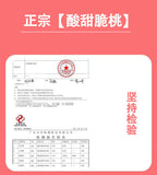 Classic Childhood Snack Fruit Treat Crispy Sweet & Sour Peach Slices 95g/bag