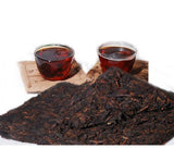 200g Ripe Puer Tea Brick Chinese Shu Ancient Tree Aged Premium Loose Leaf