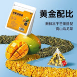 Mango Oolong Fruit Tea Cold Brew 3 Flavor Blend Premium Triangle Bags