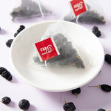 Women's Herbal Tea Blueberry Mulberry Black Goji Blend Cold Brew Bags Natural