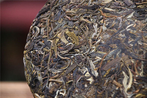 357g Honey Fragrant Sweet Yunnan Pu'er Tea Raw Tea Jingmai Green Qizi Cake Tea