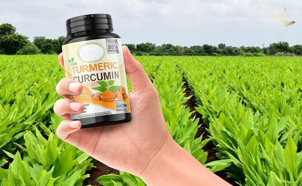 TUMERIC 3000 Mg DAILY TURMERIC MAX Potency CURCUMIN 95% PILLS With Black Pepper