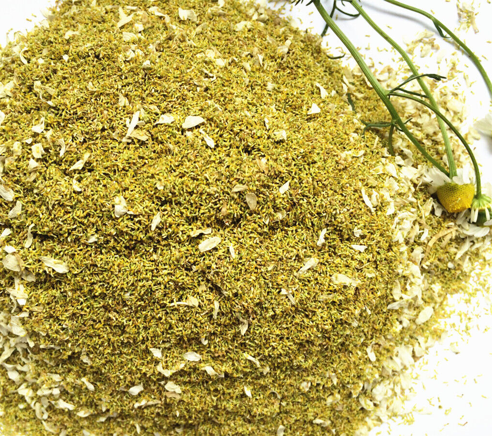Supply Chamomile crushed flowers organic petals large stock all year round17.6oz