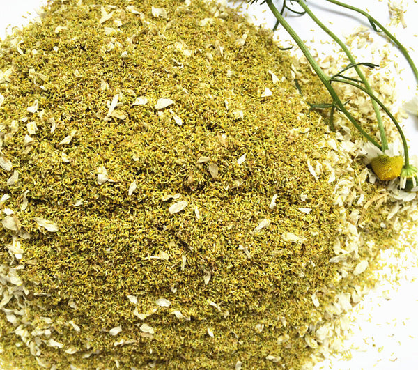 Supply Chamomile crushed flowers organic petals large stock all year round17.6oz