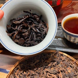 Yunnan 300-Year-Old Ancient Tree Ripe Pu-erh Tea Large Leaf Loose 250g Aged