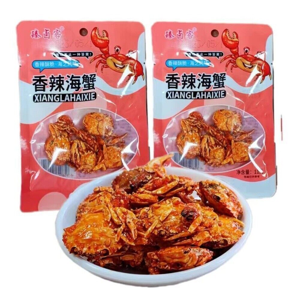 Spicy Sea Crab Snack Ready to Eat Seafood Baby Crab Premium Natural Secondary image
