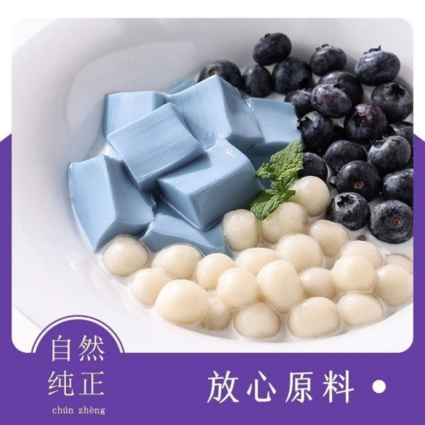 Butterfly Pea Flower Powder Natural Blue Tea Colorant for Tofu Pudding Vegan