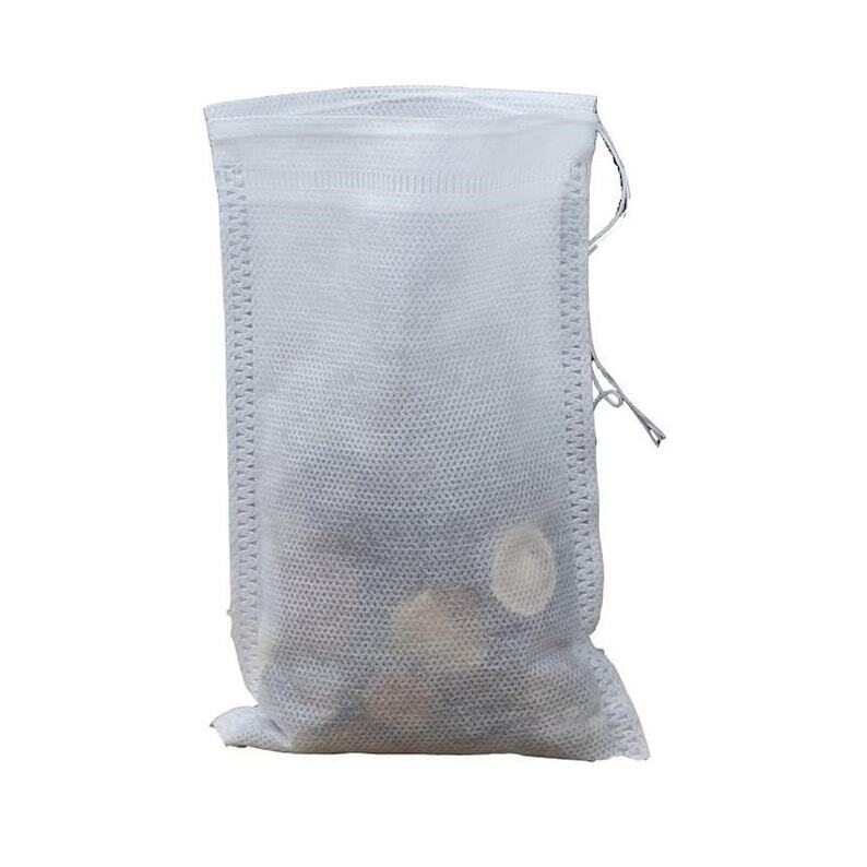 100pc Extra Large Empty Teabags String Heat Seal Filter Paper Herb Loose Tea Bag Main image