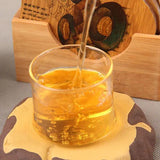 100g Mountain Rhyme Cake, Pu'er Qizi Cake Tea Pu'er Raw Tea, Ancient Tree Tea,