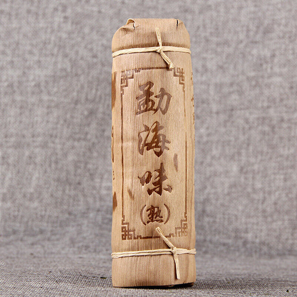 200g Pu'er small tea column tea cake Ripe Tea Fermented craft tea Health Care