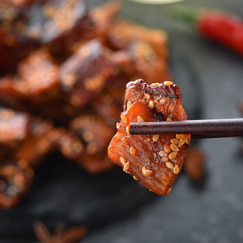 Spicy Honey Sauce Golden Eel Slices Specialty Dried Fish Shreds Ready-to-Eat Secondary image