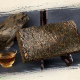 300g Hunan Fu Tea Special Made Yiyang Anhua Dark Tea Brick Tea Specialty Tea