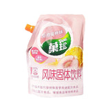 400G Guozhen Juice Fruity Powder Orange/Lemom/Grape/Peach Flavor  Solid Beverage