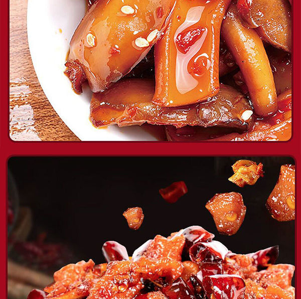 Gift Pack Spicy Braised Snacks Delicious Snacks Mixed in A Box for Friends