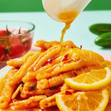 Spicy&Sour Boneless Chicken Feet Lemon Pickled Pepper Chicken Feet Snacks 酸辣无骨鸡爪