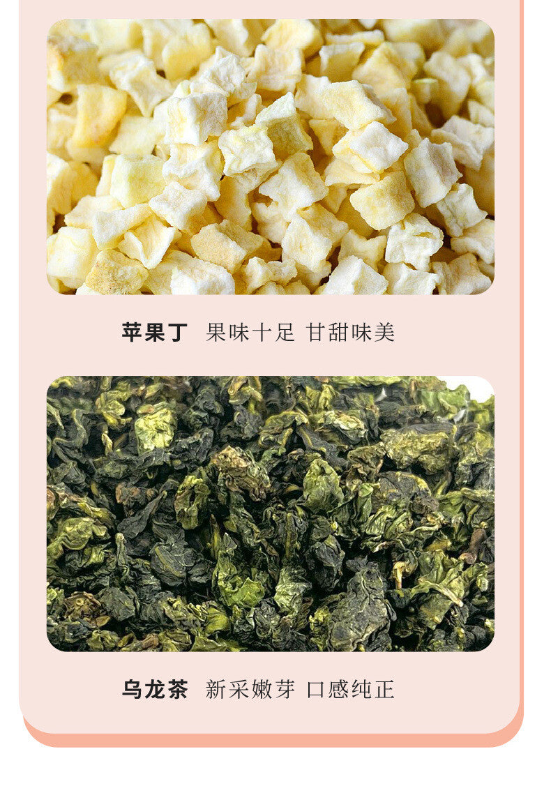 Healthy Lychee Oolong Tea Bags: Cold & Hot Brew, Herbal Drink