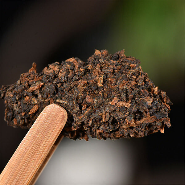 Premium Pu erh Tea Ripe Cake Yunnan Puer Black Tea Jingmaishan Old Tree Tea 357g