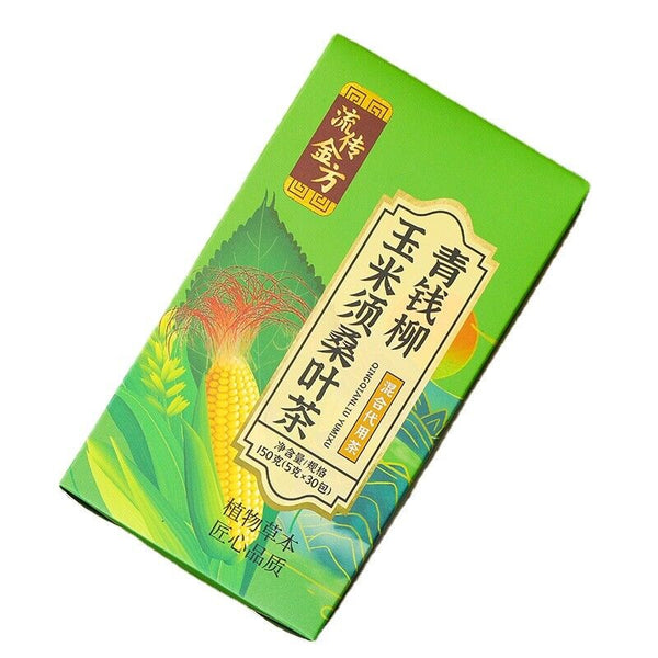 150g Green willow corn beard mulberry leaf tea burdock lotus cassia seeds tea