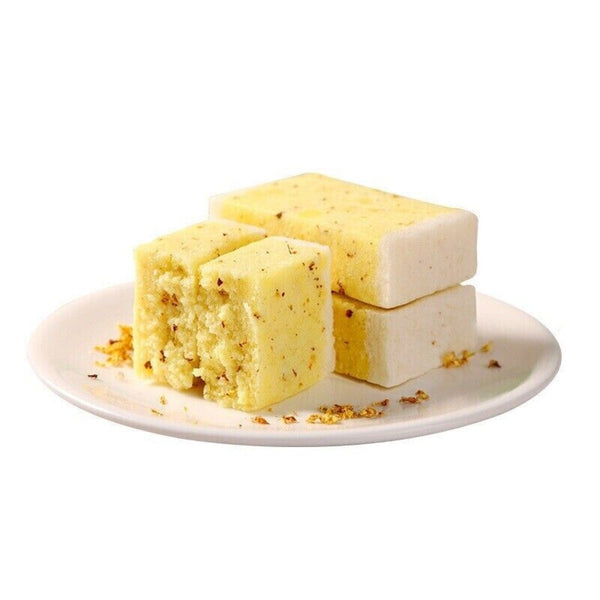 Traditional Osmanthus Euryale Seed Cake Sugar Free Healthy Morning Bite