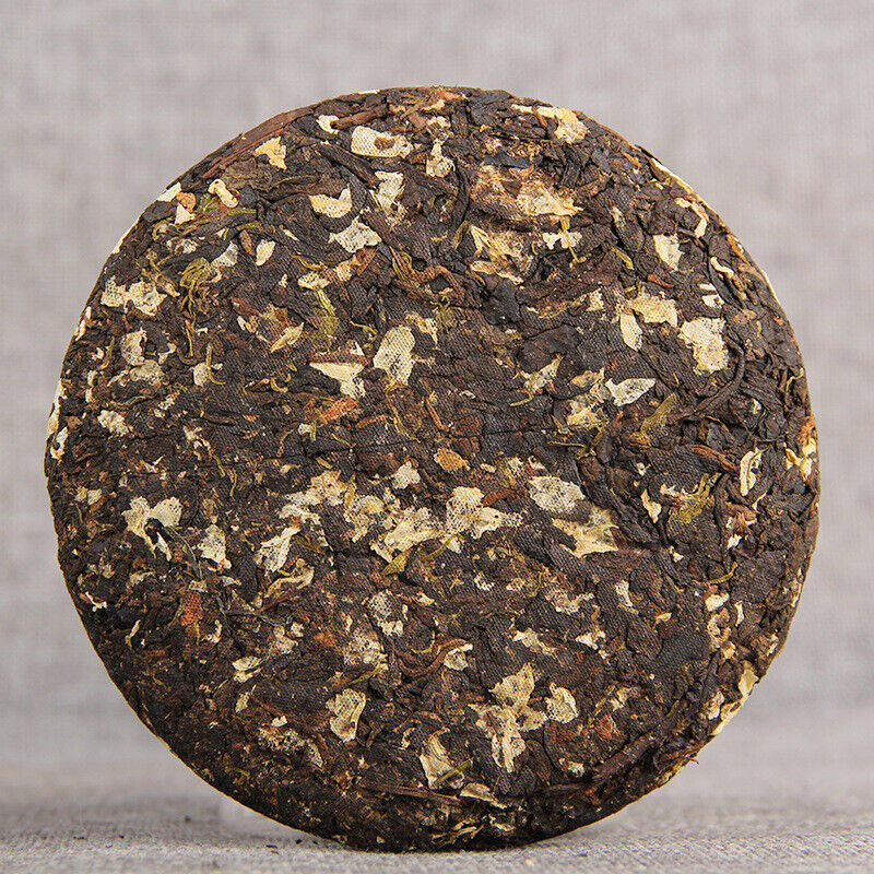 Pu-erh Ripe Tea Weight Loss Health 100g*5 Pu-erh Tea Jasmine Tea Cake Secondary image