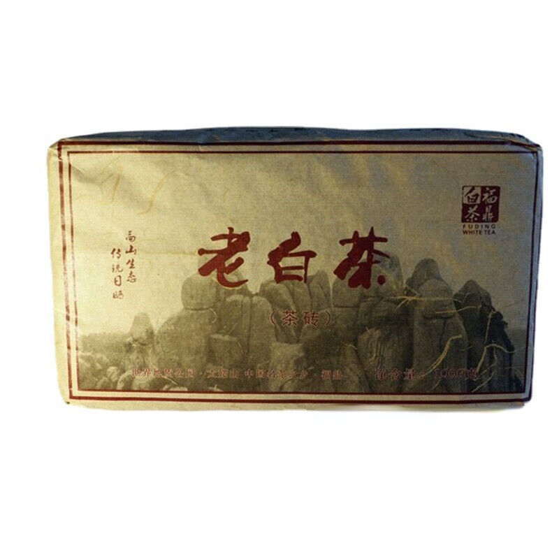 Brick Lao Shou Mei White Tea Cake Health Care 1kg High Quality Fuding White Tea