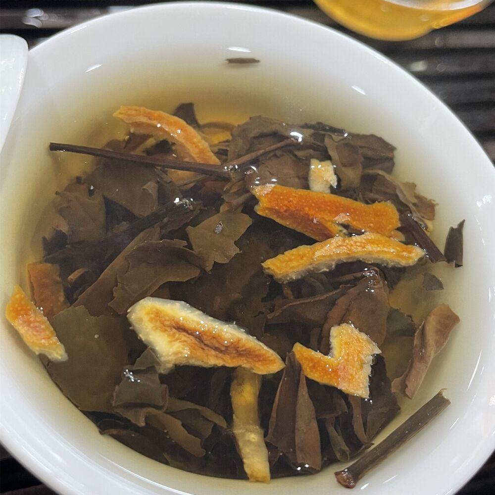 ShouMei White Tea 500g FuDing Tangerine old white tea Main image